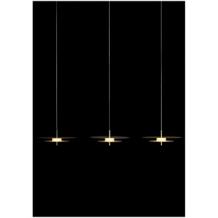 Lampa wisząca designerska Aeroplan LED 60cm czerwona LoftLight