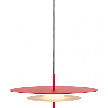 Lampa wisząca designerska Aeroplan LED 60cm czerwona LoftLight