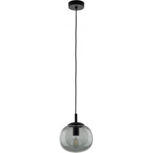 Lampa wisząca szklana Vibe 20cm grafitowa TK Lighting