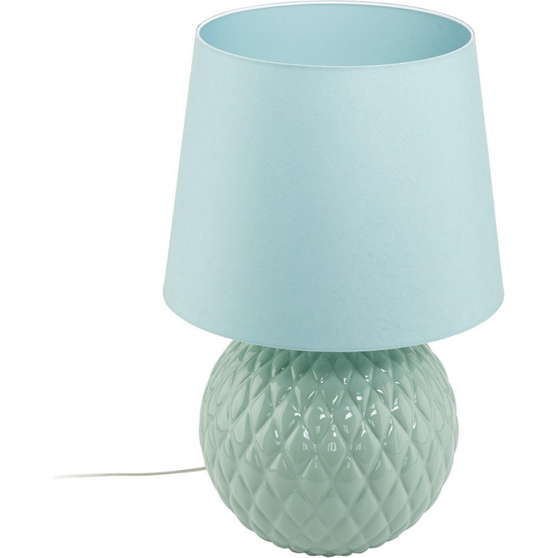 Lampa stołowa szklana dekoracyjna Santana zielona TK Lighting