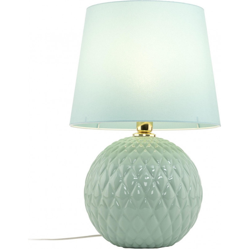 Lampa stołowa szklana dekoracyjna Santana zielona TK Lighting