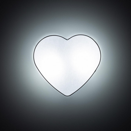 Plafon dziecięcy w kształcie serca Heart 38,5x42cm biały TK Lighting