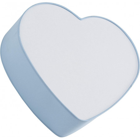 Plafon dziecięcy w kształcie serca Heart 38,5x42cm niebieski TK Lighting