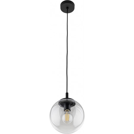 Lampa wisząca szklana kula Esme 30cm przeźroczysta TK Lighting