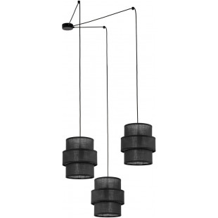 Lamp pająk Calisto Black III 150cm czarna Lighting