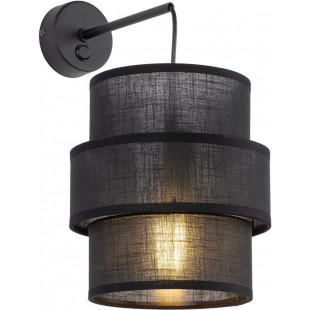 Kinkiet wiszący Calisto Black czarny Lighting