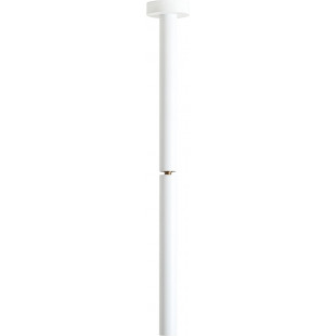 Lampa sufitowa tuba Stick All White S 2,2cm H42cm biała Aldex