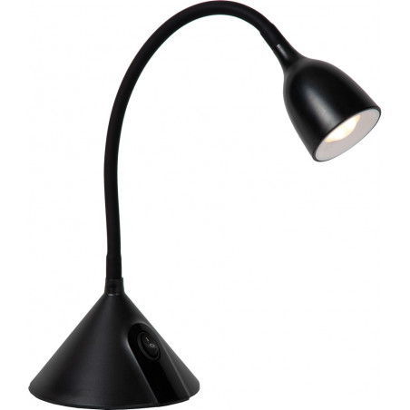 Lampa na biurko z regulacją Milo LED czarna Lucide