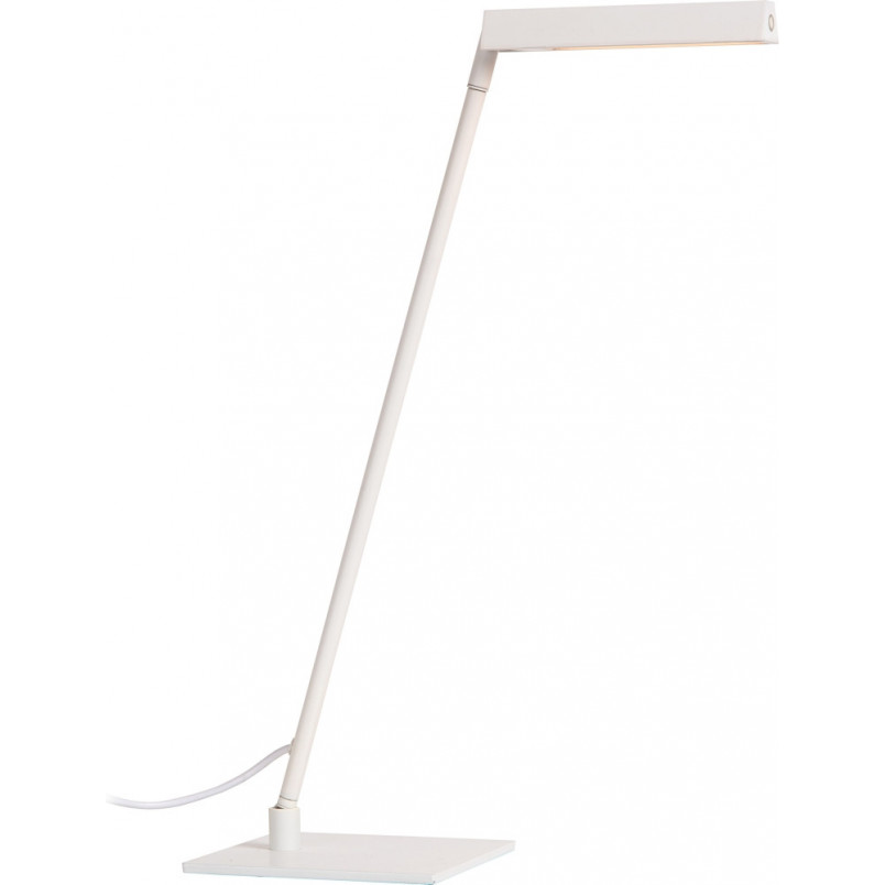 Lampa biurkowa ze ściemniaczem Lavale LED biała Lucide