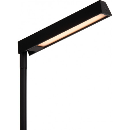 Lampa biurkowa ze ściemniaczem Lavale LED czarna Lucide