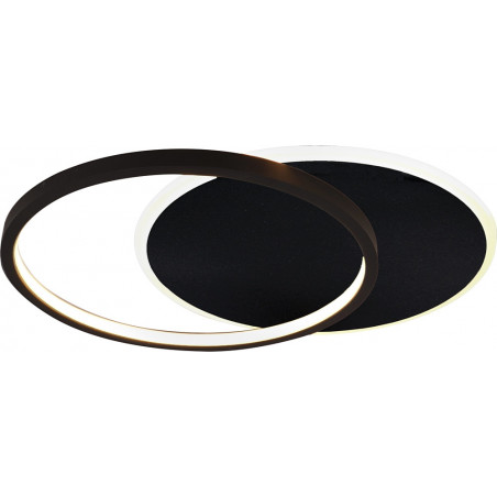 Plafon nowoczesny z 3 stopniowym ściemniaczem Axelle Round LED 29,5cm czarny Lucide