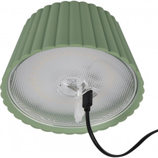 Lampa zewnętrzna na stolik Suarez LED zielona Reality