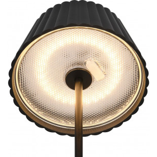 Lampa zewnętrzna na stolik Suarez LED czarny matowy Reality