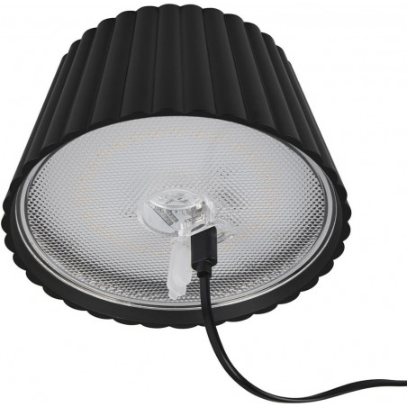 Lampa zewnętrzna stojąca Suarez LED czarny matowy Reality