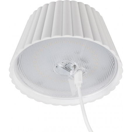 Lampa zewnętrzna stojąca Suarez LED biały matowy Reality