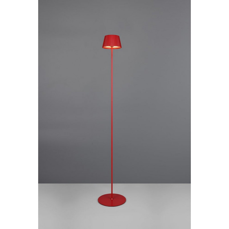 Lampa zewnętrzna stojąca Suarez LED czerwona Reality