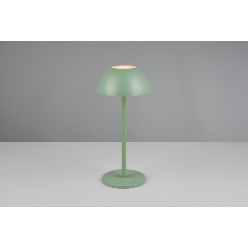 Lampa zewnętrzna na stolik Ricardo LED zielona Reality