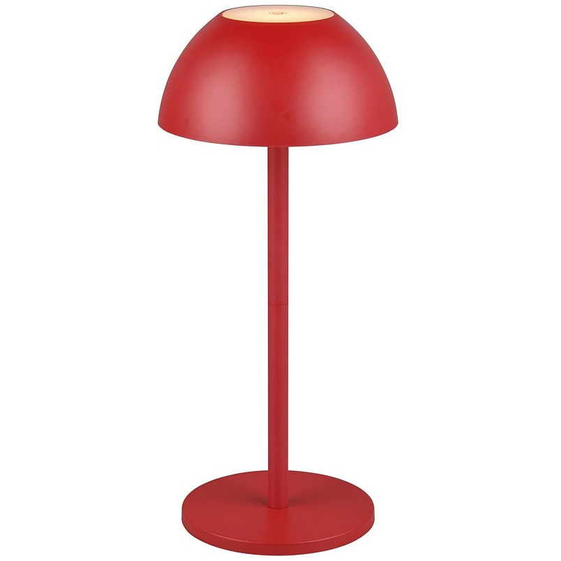 Lampa zewnętrzna na stolik Ricardo LED czerwona Reality