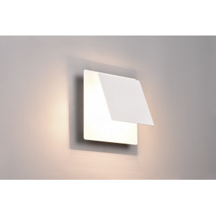 Kinkiet kwadratowy dekoracyjny Mio LED 18x18cm biały mat Trio