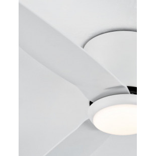 Lampa sufitowa wiatrak Dernos LED biała