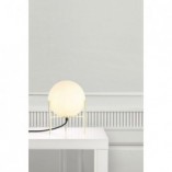 Lampa stołowa szklana kula Alton Opal/Mosiądz marki Nordlux