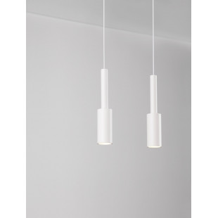 Lampa wisząca minimalistyczna Koshima II LED 30cm biała
