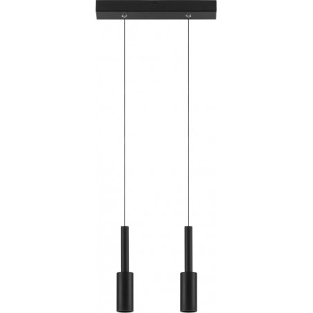 Lampa wisząca minimalistyczna Koshima II LED 30cm czarna