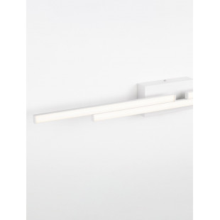 Kinkiet nad lustro w łazience Modernos LED 96,5cm piaskowy biały
