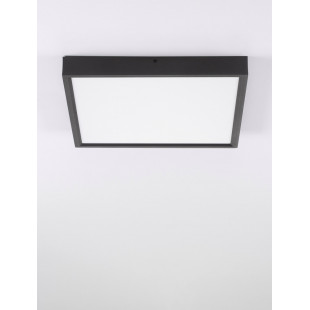 Plafon kwadratowy Danai LED 40x40cm 3000K czarny