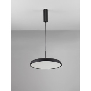Lampa wisząca minimalistyczna ściemniana Marcus LED 45cm 3000K czarna