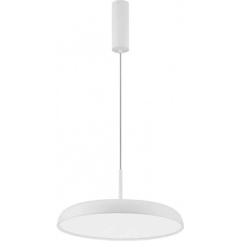 Lampa wisząca minimalistyczna ściemniana Marcus LED 45cm 3000K biała