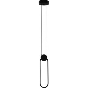 Lampa wisząca minimalistyczna Cry LED 10cm czarna