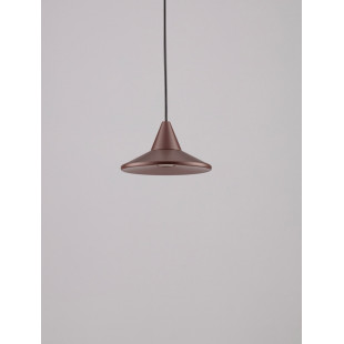 Lampa wisząca minimalistyczna Minima 9,2cm brązowa