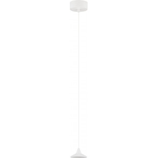 Lampa wisząca minimalistyczna Minima 9,2cm biała