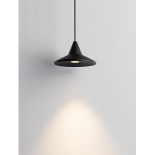 Lampa wisząca minimalistyczna Minima 9,2cm czarna