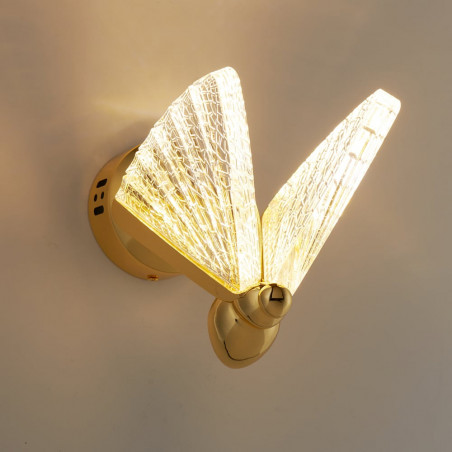 Kinkiet dekoracyjny "pszczoła" Bee LED 18cm złoty Step Into Design