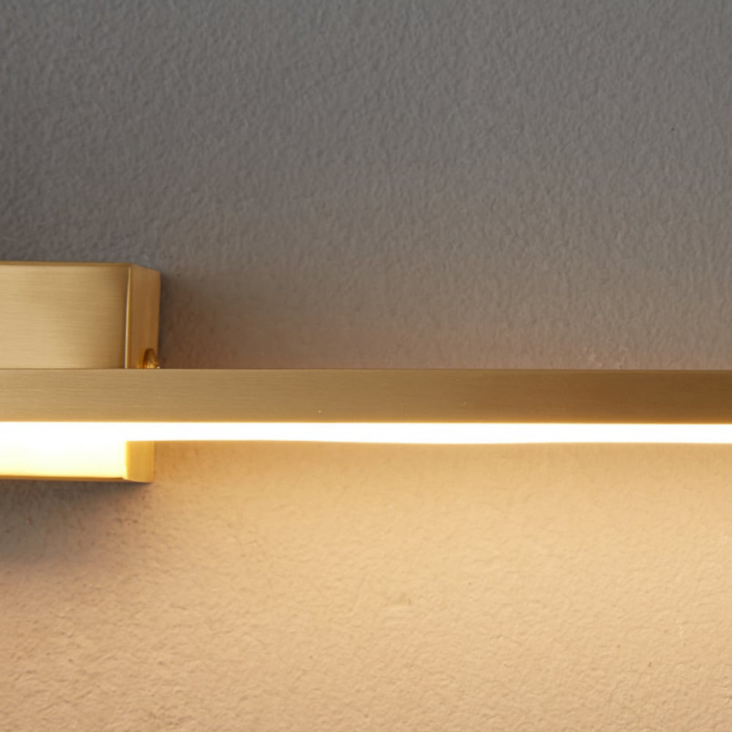 Kinkiet podłużny dekoracyjny Amici LED 31cm złoty Step Into Design