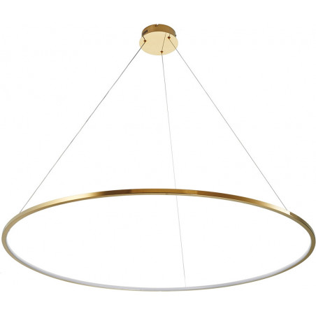 Lampa wisząca okrągła Circle Slim LED 120cm złota Step Into Design