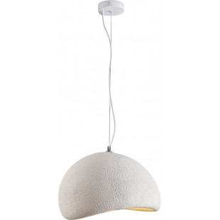 Lampa wisząca japandi Stone 60cm biała Step Into Design