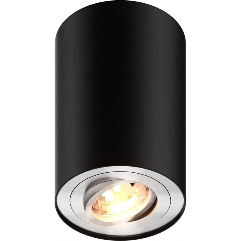 Lampa spot natynkowa Rondoo SL 9,6cm H12,5cm czarna Zumaline