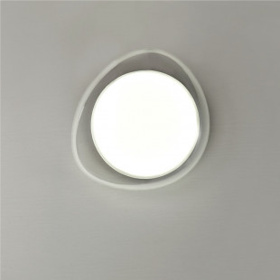 Plafon nowoczesny Aura LED 34,4cm biały mat Zumaline