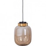 Lampa wisząca szklana Boom 25 Led Bursztynowa marki Step Into Design