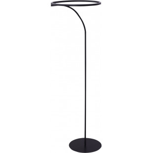Lampa podłogowa minimalistyczna Corit LED 58,5cm czarna Zumaline