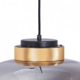 Lampa wisząca szklana Boom 35 Szara marki Step Into Design