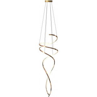 Lampa wisząca modern glamour Coco LED 53cm złota Zumaline