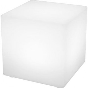 Lampa ogrodowa kostka Cubic LED RGBW 43x43cm biała Step Into Design