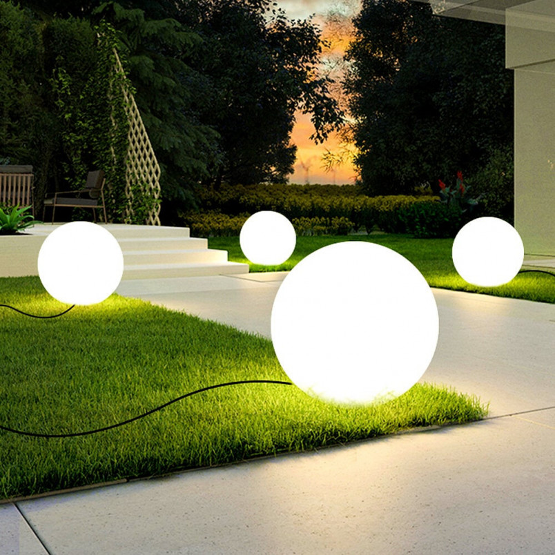 Lampa zewnętrzna kula Ball LED 35cm biała Step Into Design