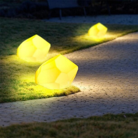 Lampa ogrodowa dekoracyjna Diamond XL LED RGB biała Step Into Design
