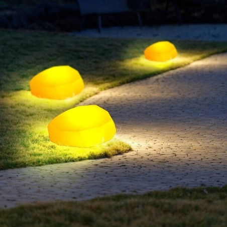 Lampa ogrodowa dekoracyjna Diamond L LED RGB biała Step Into Design