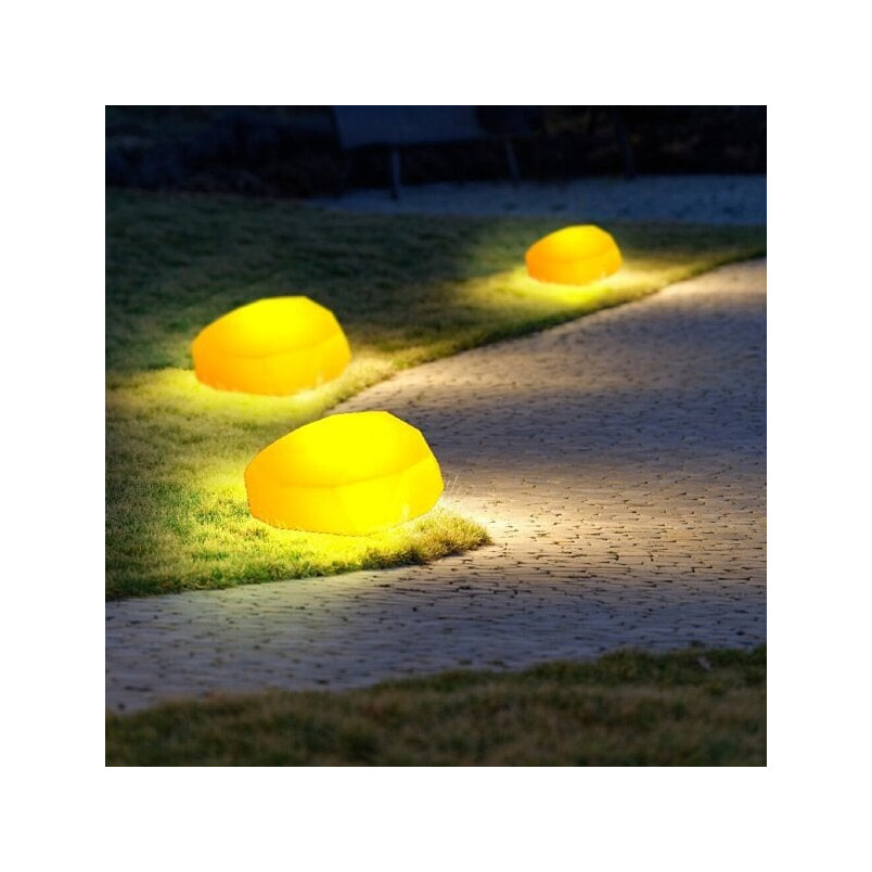 Lampa ogrodowa dekoracyjna Diamond M LED RGB biała Step Into Design